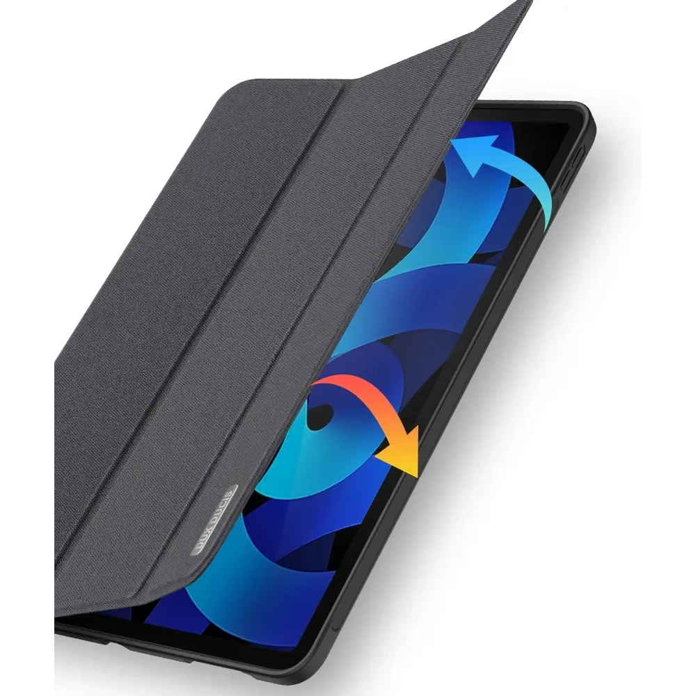 Etui Dux Ducis Domo z klapką i smart sleep do Apple iPad Air 11" 2024/2025 / iPad Air 10.9" 2022/2020 czarne