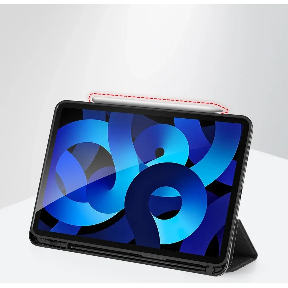 Etui Dux Ducis Domo z klapką i smart sleep do Apple iPad Air 11" 2024/2025 / iPad Air 10.9" 2022/2020 czarne