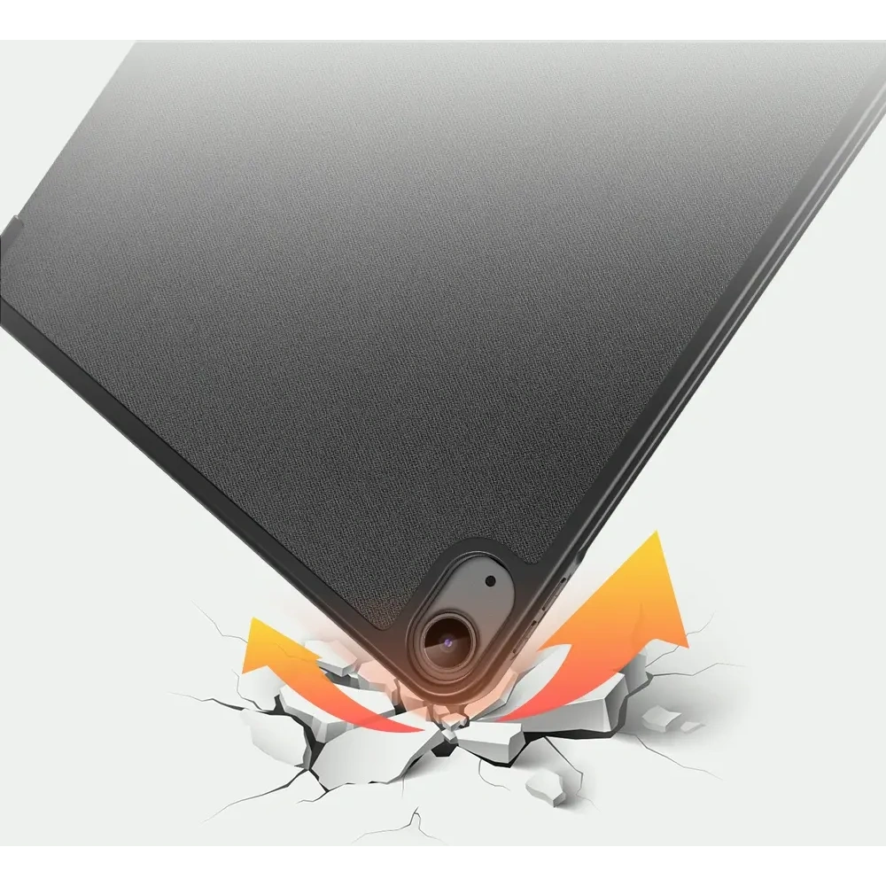 Etui Dux Ducis Domo z klapką i smart sleep do Apple iPad Air 11" 2024/2025 / iPad Air 10.9" 2022/2020 czarne