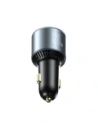 Ładowarka samochodowa Joyroom JR-CCN07 120W 2xUSB-C, USB-A + kabel USB-C 100W ciemnoszara