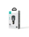 Ładowarka samochodowa Joyroom JR-CCN07 120W 2xUSB-C, USB-A + kabel USB-C 100W ciemnoszara