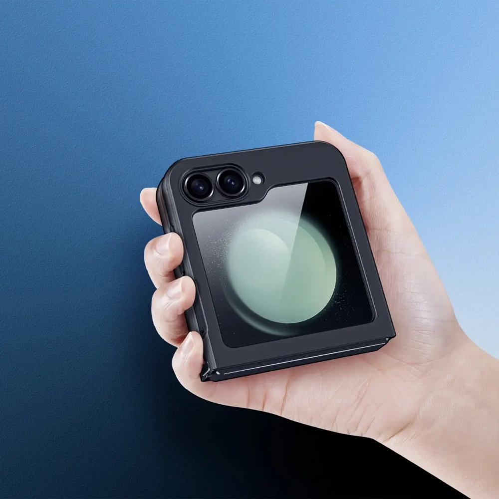 Etui Dux Ducis Aimo do Samsung Galaxy Z Flip 6 czarne