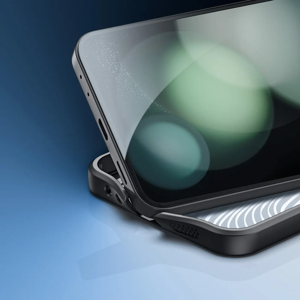 Etui Dux Ducis Aimo do Samsung Galaxy Z Flip 6 czarne