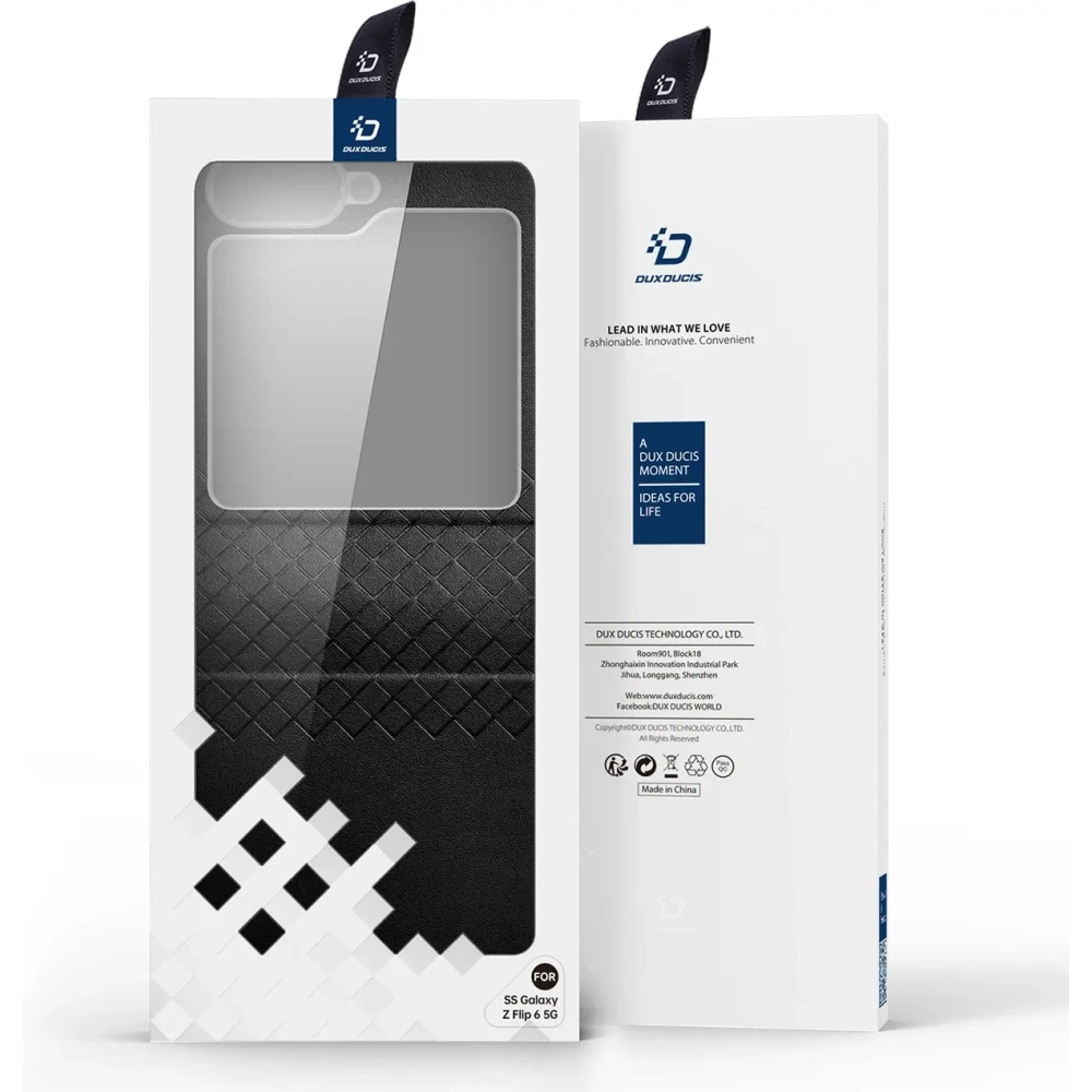 Etui Dux Ducis Bril do Samsung Galaxy Z Flip 6 czarne