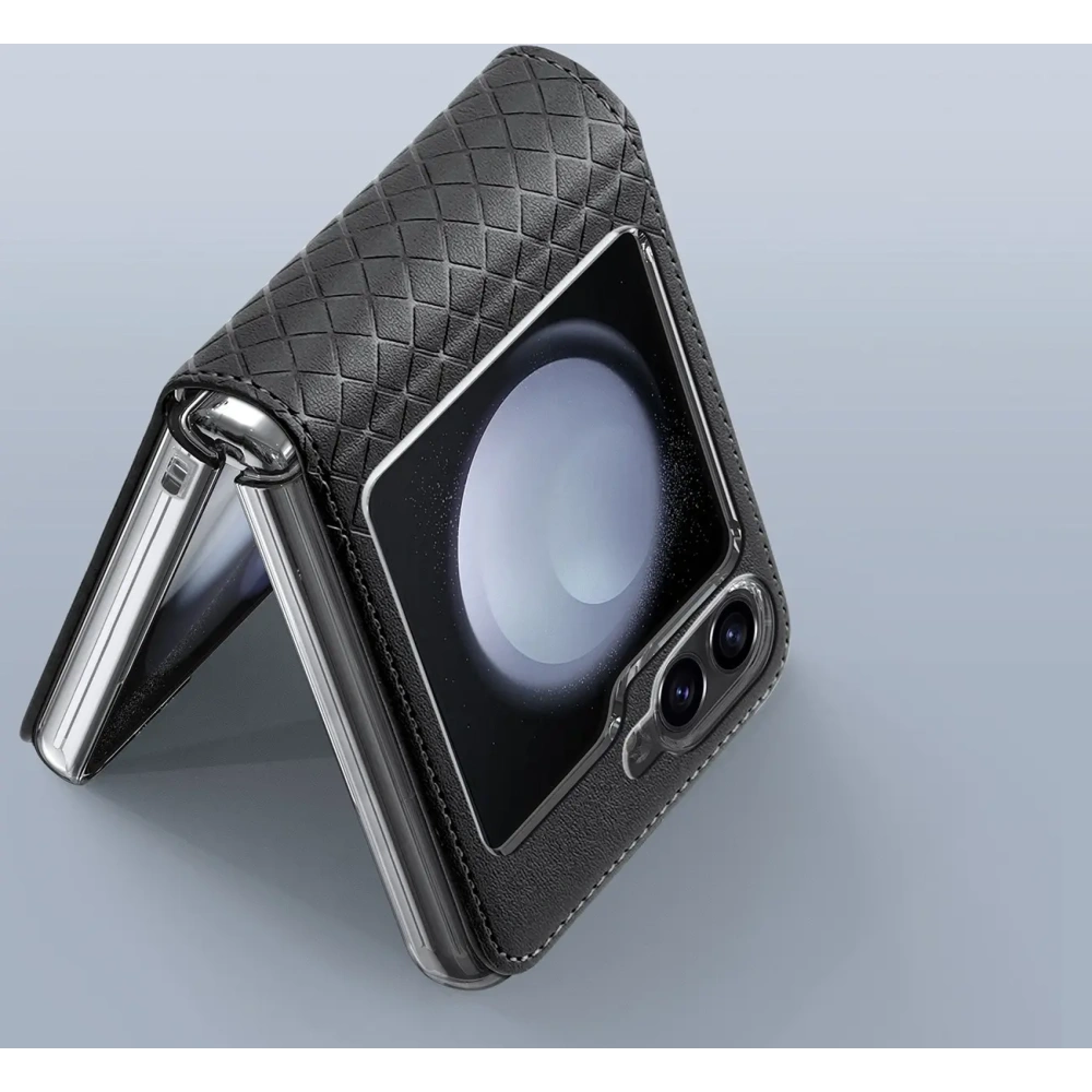 Etui Dux Ducis Bril do Samsung Galaxy Z Flip 6 czarne