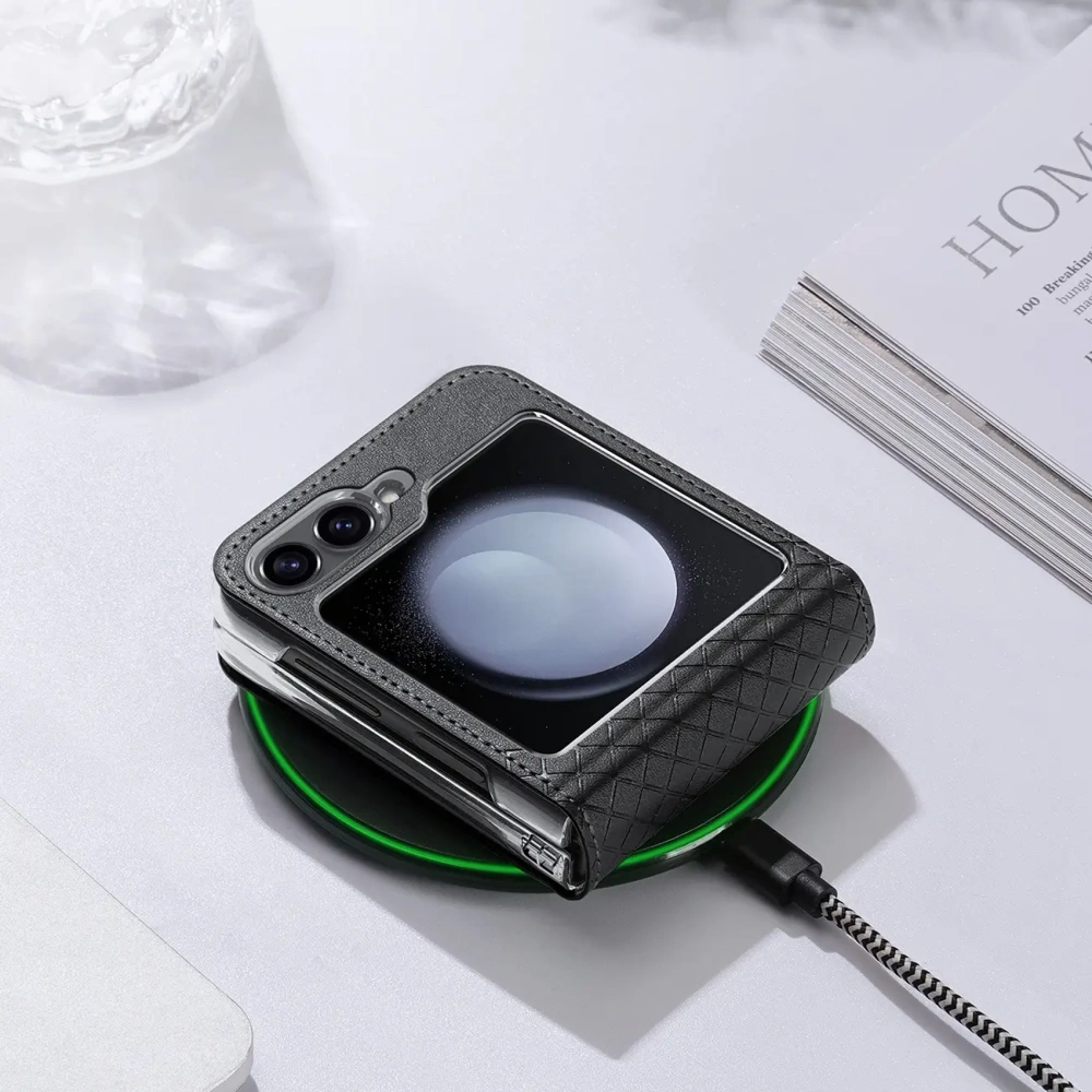 Etui Dux Ducis Bril do Samsung Galaxy Z Flip 6 czarne
