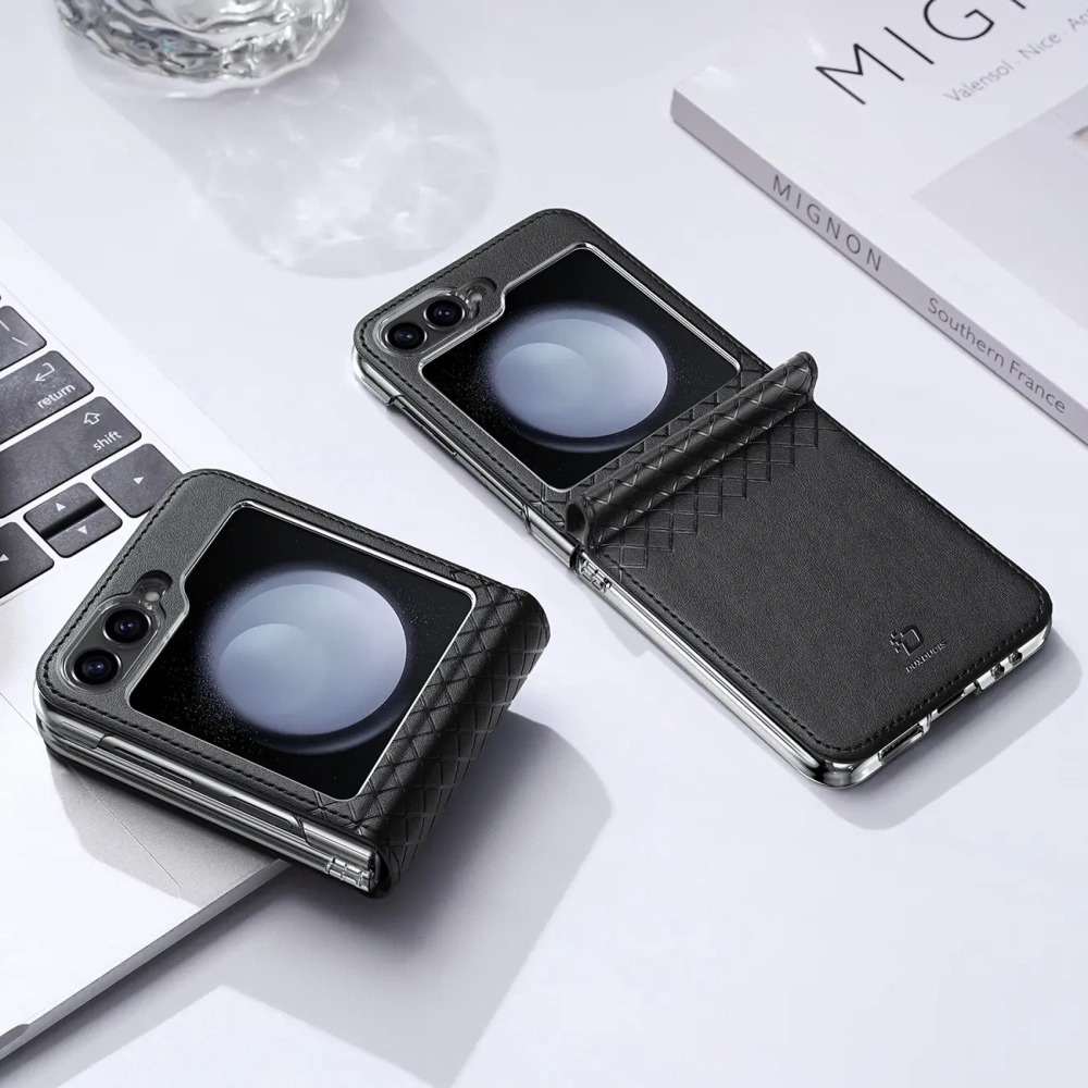 Etui Dux Ducis Bril do Samsung Galaxy Z Flip 6 czarne