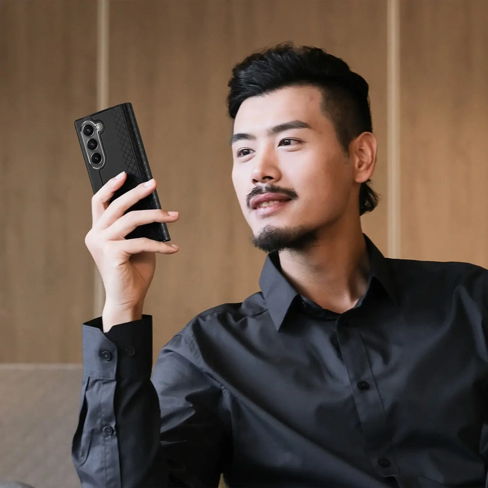 Etui Dux Ducis Brill do Samsung Galaxy Z Fold 6 czarne