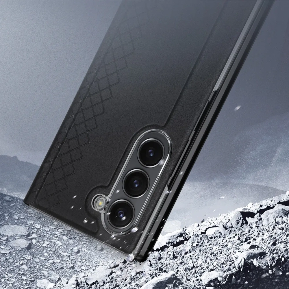 Etui Dux Ducis Brill do Samsung Galaxy Z Fold 6 czarne