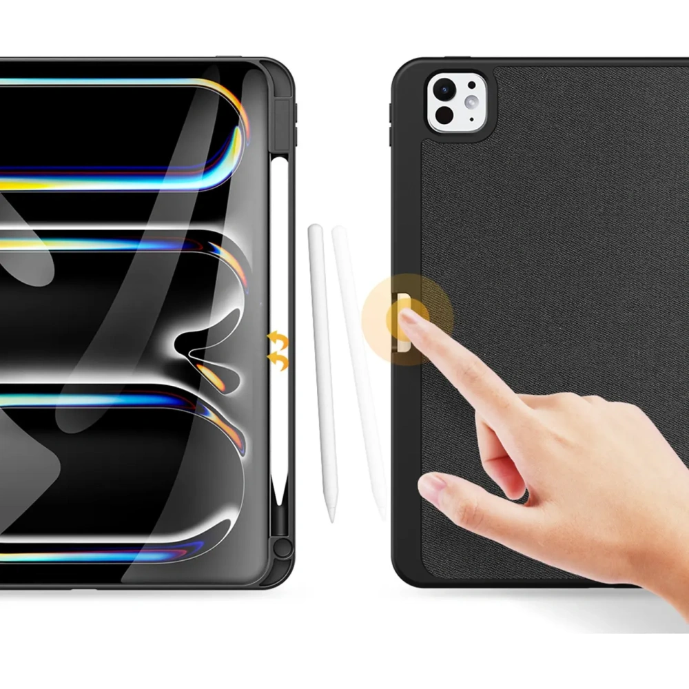 Etui Dux Ducis Domo z klapką i smart sleep do Apple iPad Pro 11" 2024 czarne