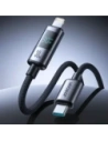 Kabel Joyroom S-A16 Pro Prism Series USB-C / Lightning 30W z wyświetlaczem 1.2m czarny