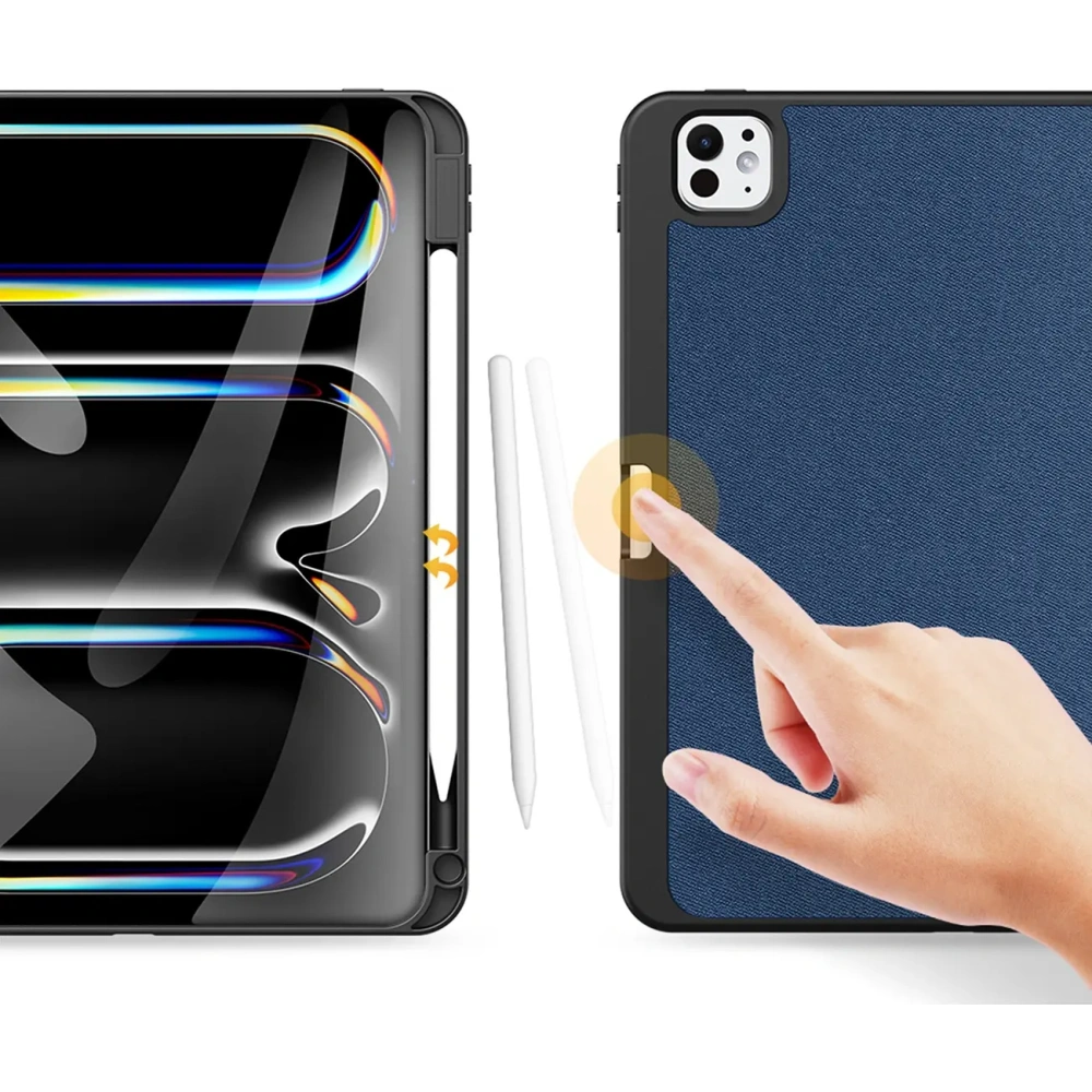 Etui Dux Ducis Domo z klapką i smart sleep do Xiaomi Pad 6 / 6 Pro niebieskie