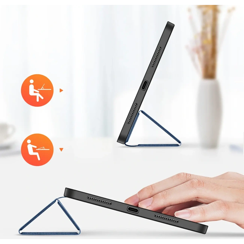 Etui Dux Ducis Domo z klapką i smart sleep do Xiaomi Pad 6 / 6 Pro niebieskie