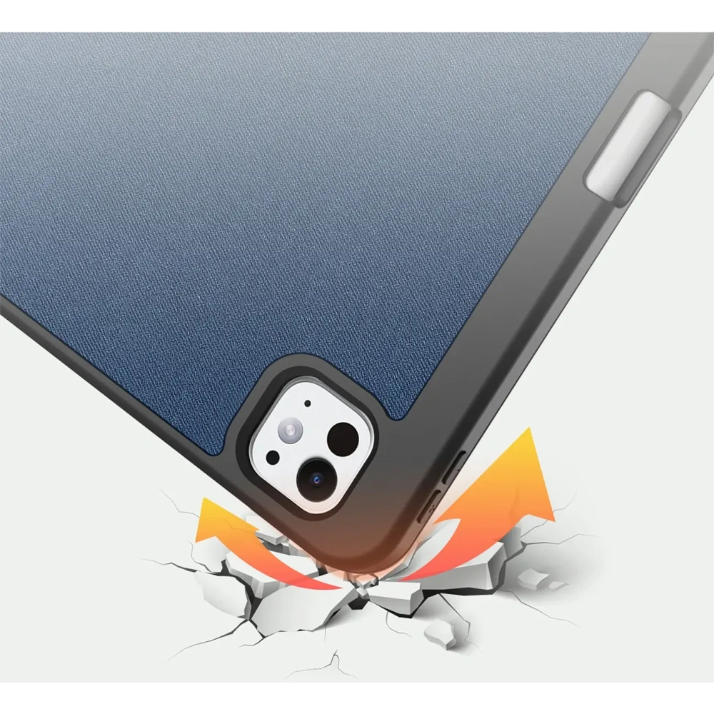 Etui Dux Ducis Domo z klapką i smart sleep do Xiaomi Pad 6 / 6 Pro niebieskie