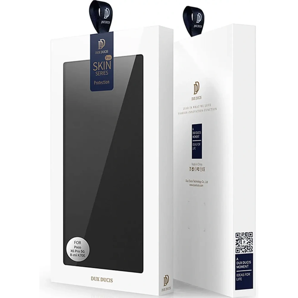 Etui z klapką Dux Ducis Skin Pro do Xiaomi Poco X6 Pro 5G / Redmi K70E czarne