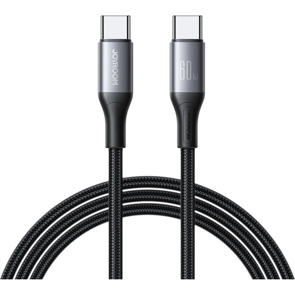 Kabel Joyroom S-A28 Flash Series USB-C / USB-C 60W 1m czarny