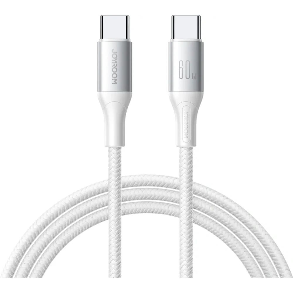 Kabel Joyroom S-A28 Flash Series USB-C / USB-C 60W 1m biały