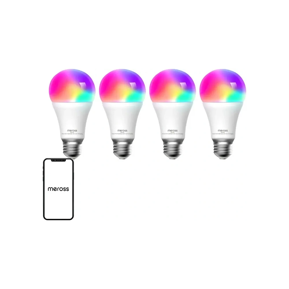 Inteligentna żarówka LED WiFi Meross MSL120 (HomeKit) (czteropak)