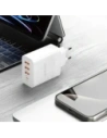 Ładowarka sieciowa Dudao A5HEU 3xUSB-A, USB-C PD 20W biała