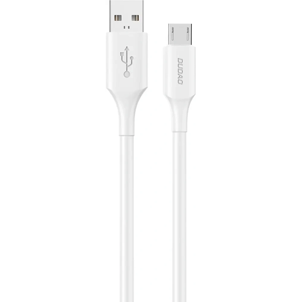 Kabel Dudao L2SM USB-A / micro USB 6A 1.2m biały