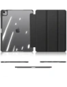 Etui Dux Ducis Toby z klapką i podstawką do Apple iPad Air 13" 2024 / 13" 2025 / iPad Pro 12.9 2020/2021/2022 czarne