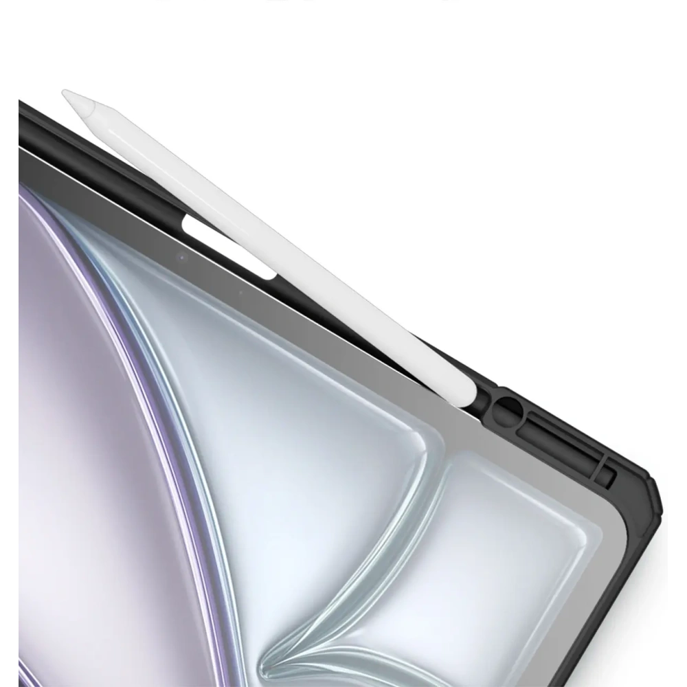 Etui Dux Ducis Toby z klapką i podstawką do Apple iPad Air 13" 2024 / 13" 2025 / iPad Pro 12.9 2020/2021/2022 czarne