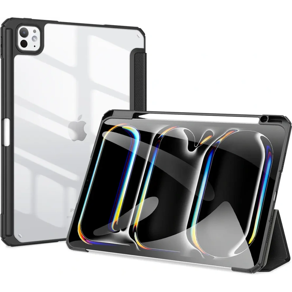 Etui Dux Ducis Toby z klapką i podstawką do Apple iPad Pro 11" 2024 czarne