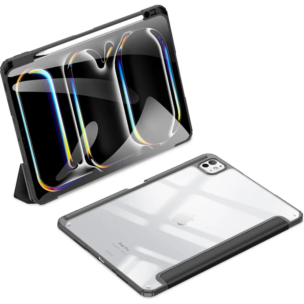 Etui Dux Ducis Toby z klapką i podstawką do Apple iPad Pro 11" 2024 czarne