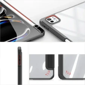 Etui Dux Ducis Toby z klapką i podstawką do Apple iPad Pro 11" 2024 czarne