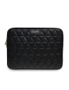 Etui Guess Sleeve GUCS13QLBK 13" černý/black prošívané