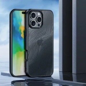 Etui Dux Ducis Aimo do Apple iPhone 16 Pro czarne