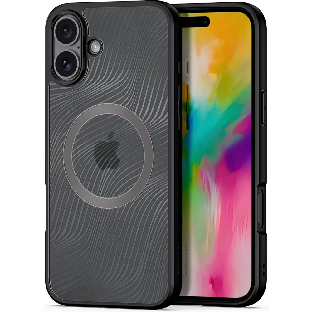 Etui Dux Ducis Aimo Mag do Apple iPhone 16 Plus czarne