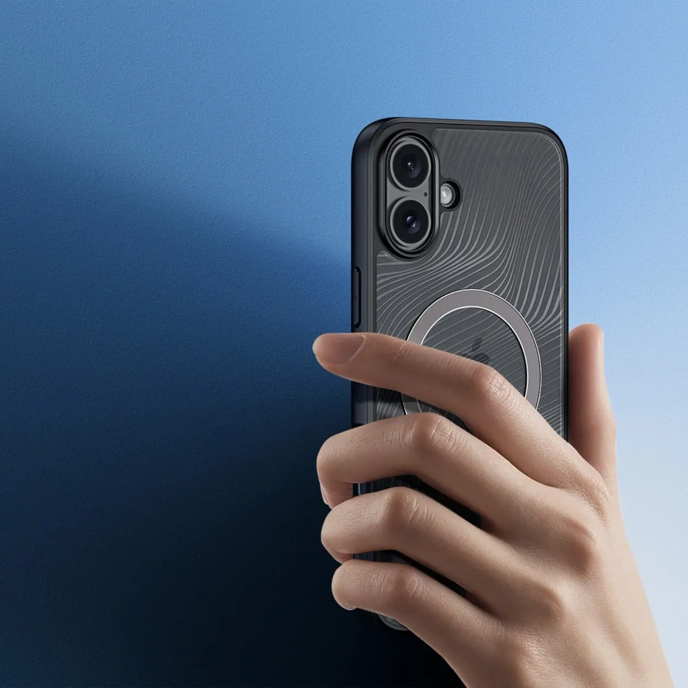 Etui Dux Ducis Aimo Mag do Apple iPhone 16 Plus czarne