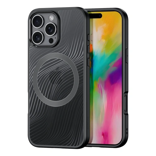 Etui Dux Ducis Aimo Mag do Apple iPhone 16 Pro czarne
