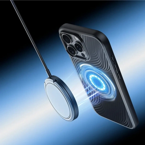 Etui Dux Ducis Aimo Mag do Apple iPhone 16 Pro czarne