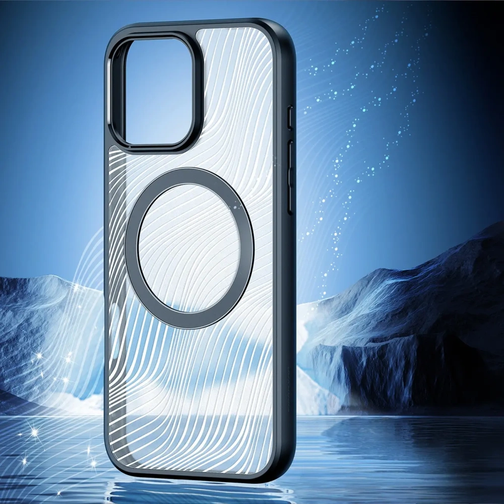 Etui Dux Ducis Aimo Mag do Apple iPhone 16 Pro Max czarne