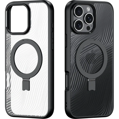 Etui Dux Ducis Aimo Mag do Apple iPhone 16 Pro czarne