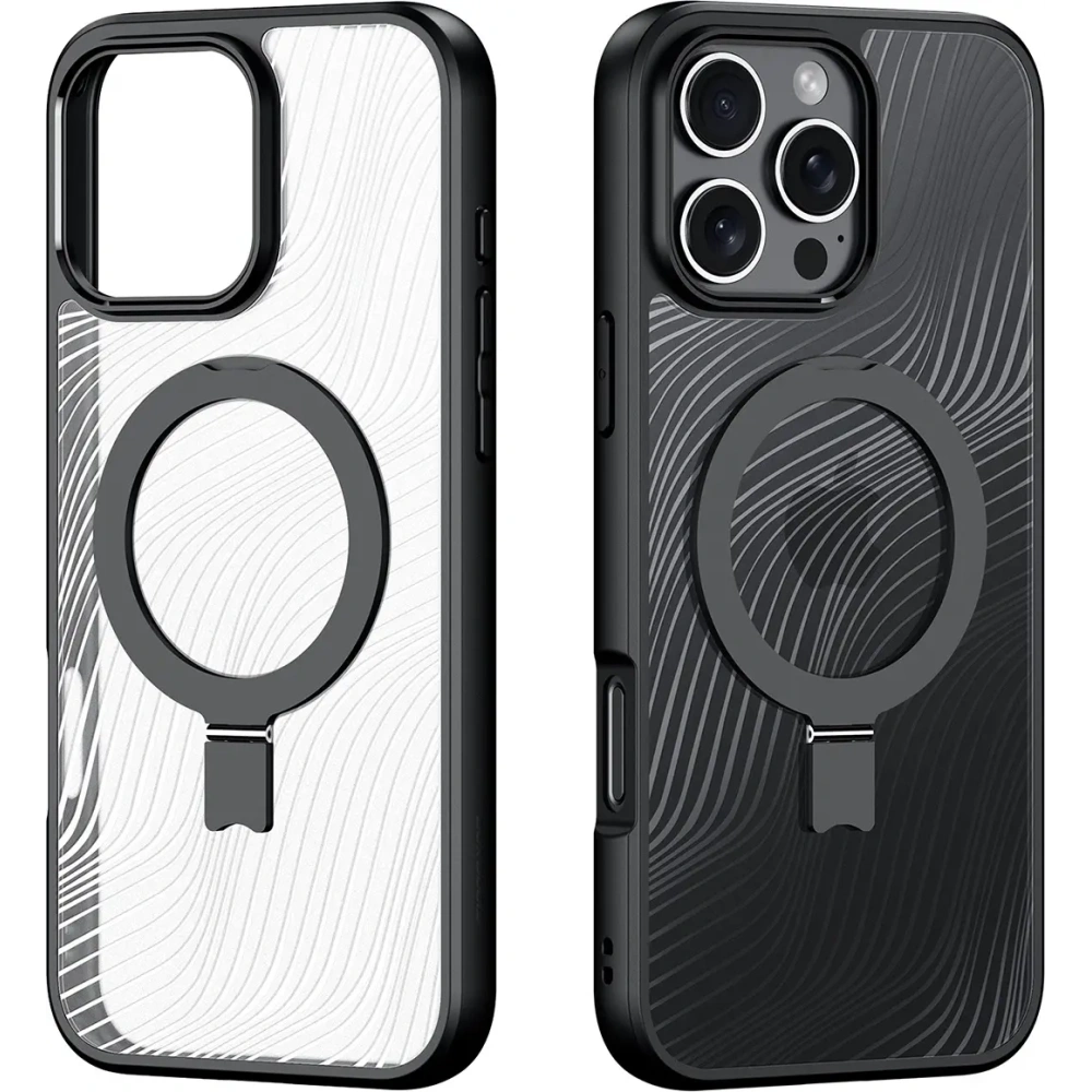 Etui Dux Ducis Aimo Mag do Apple iPhone 16 Pro czarne