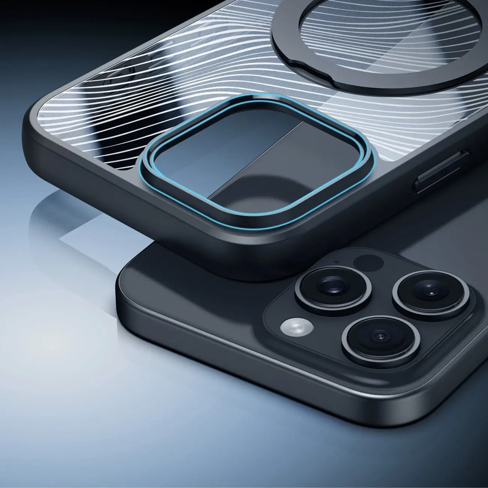 Etui Dux Ducis Aimo Mag do Apple iPhone 16 Pro czarne