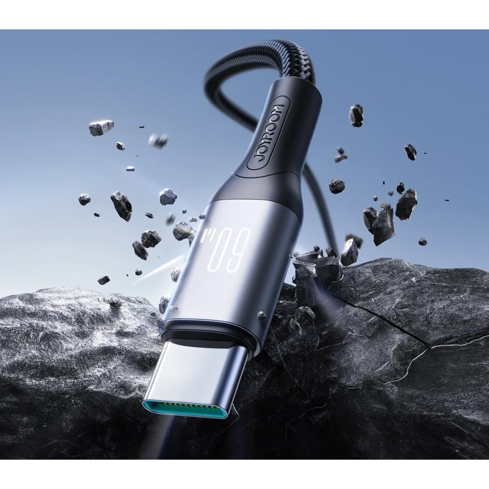 Kabel Joyroom S-A28 Flash Series USB-C / USB-C 60W 2m czarny