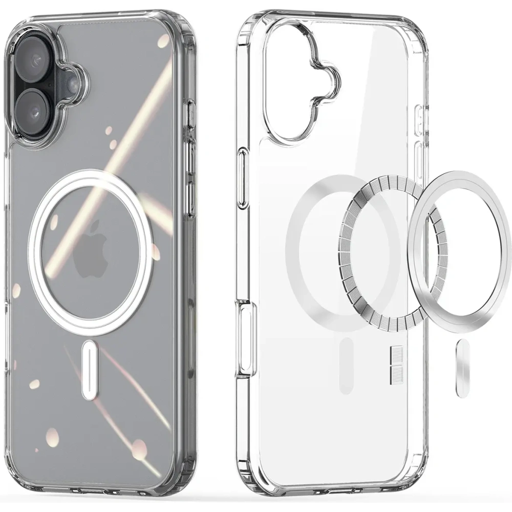 Etui Dux Ducis Clin Mag do Apple iPhone 16 przezroczyste