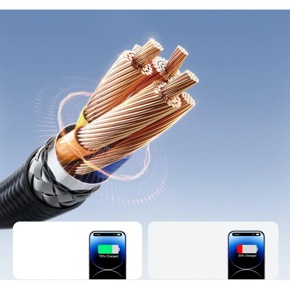 Kabel Joyroom S-A28 Flash Series USB-C / Lightning 30W 1m czarny