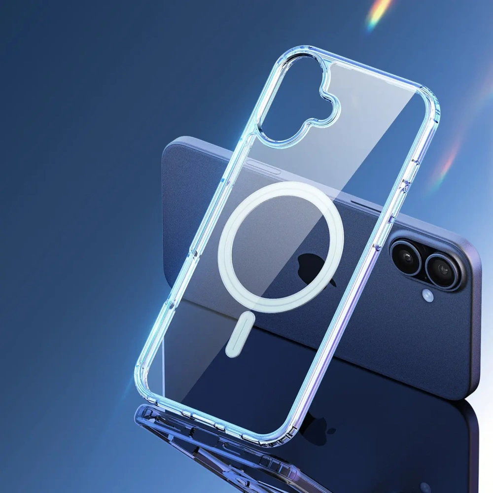 Etui Dux Ducis Clin Mag do Apple iPhone 16 przezroczyste
