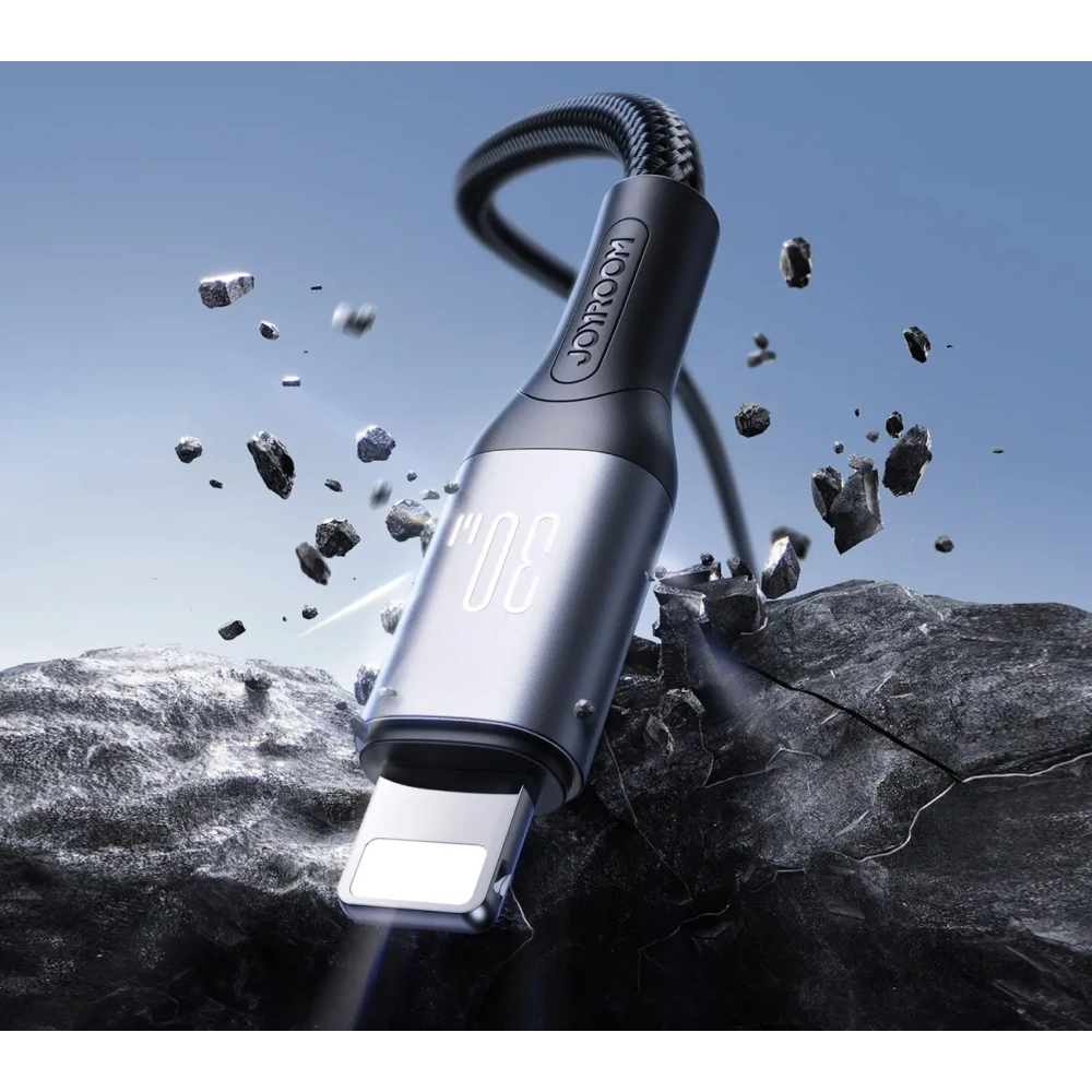 Kabel Joyroom S-A28 Flash Series USB-C / Lightning 30W 1m czarny