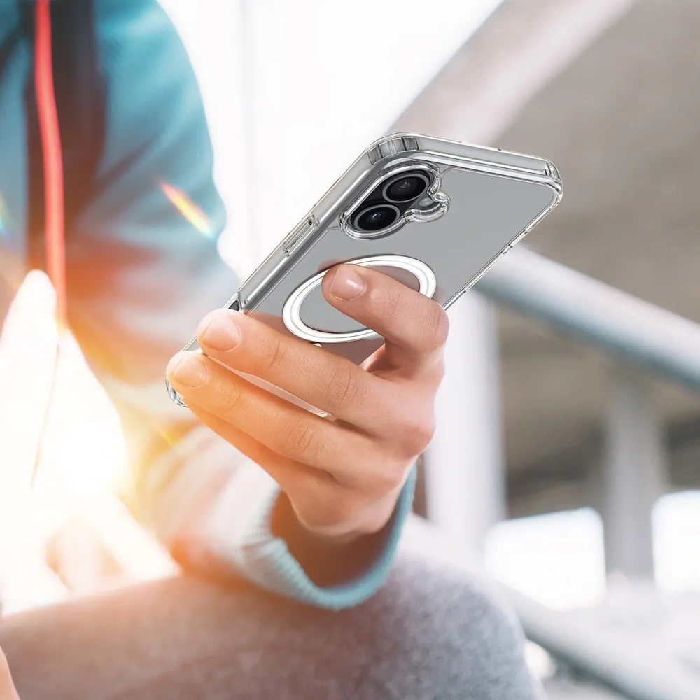 Etui Dux Ducis Clin Mag do Apple iPhone 16 przezroczyste