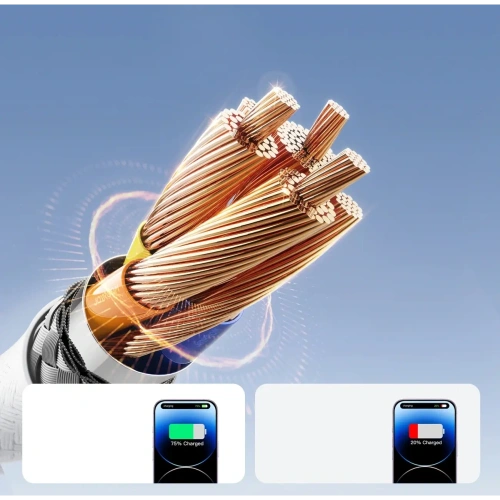 Kabel Joyroom S-A28 Flash Series USB-C / Lightning 30W 1m biały