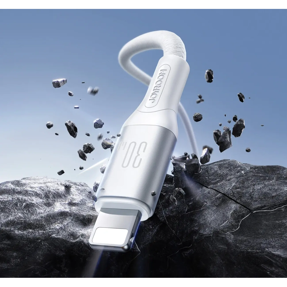 Kabel Joyroom S-A28 Flash Series USB-C / Lightning 30W 1m biały