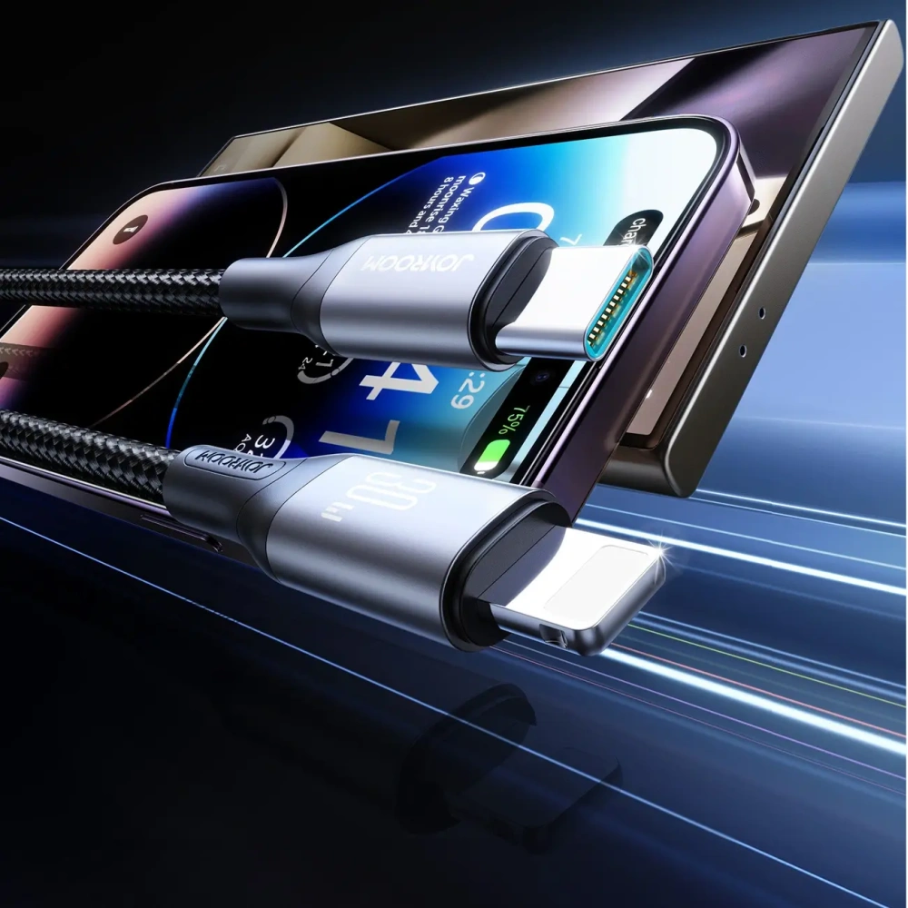 Kabel Joyroom S-A28 Flash Series USB-C / Lightning 30W 2m czarny