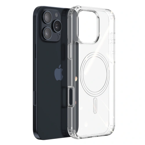 Etui Dux Ducis Clin Mag do Apple iPhone 16 Pro przezroczyste