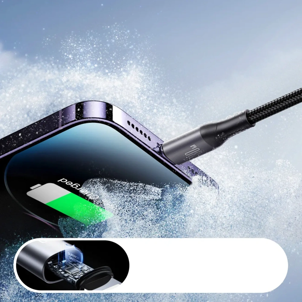 Kabel Joyroom S-A28 Flash Series USB-C / Lightning 30W 2m czarny